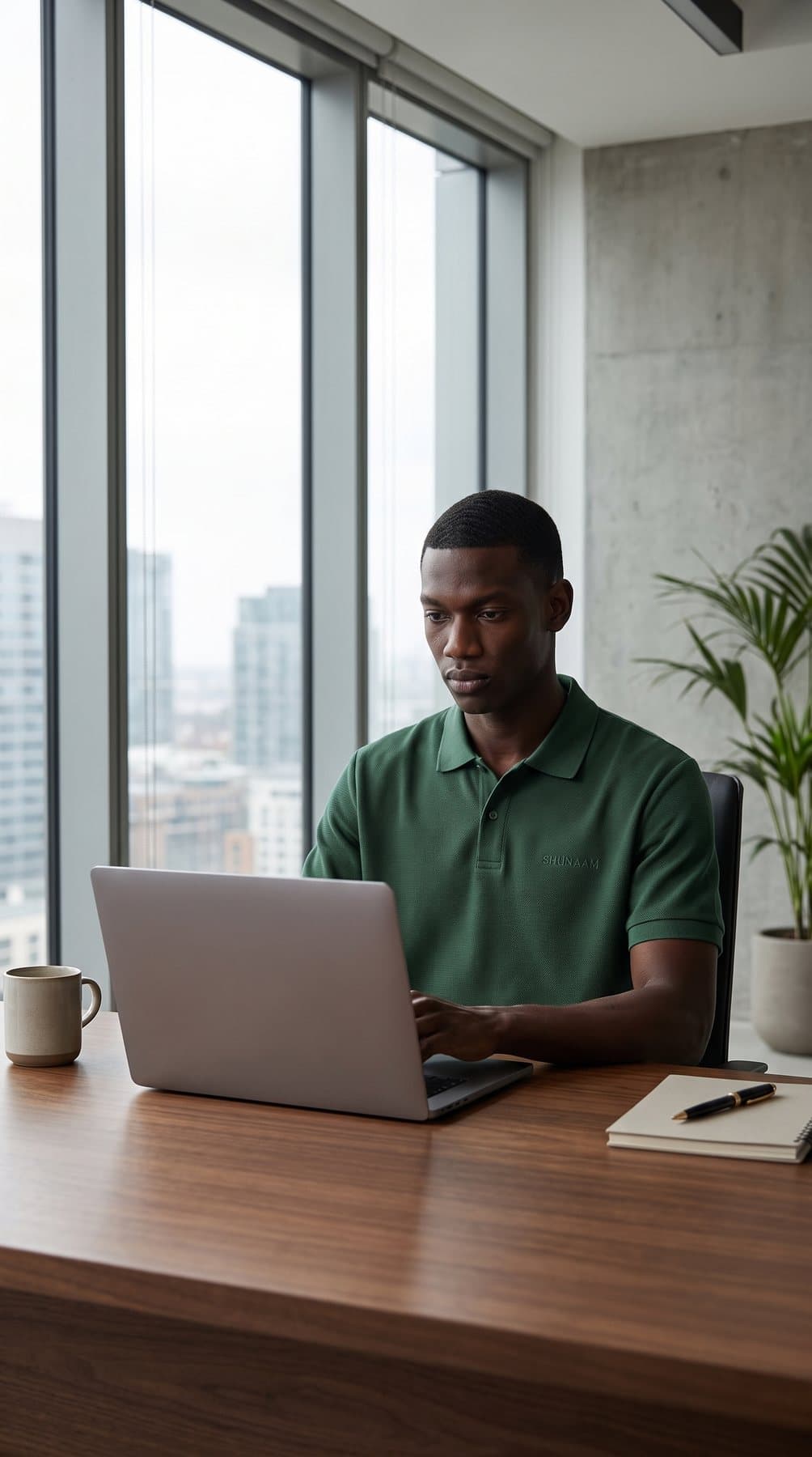 Équipe en tenue corporate SHUNAAM
