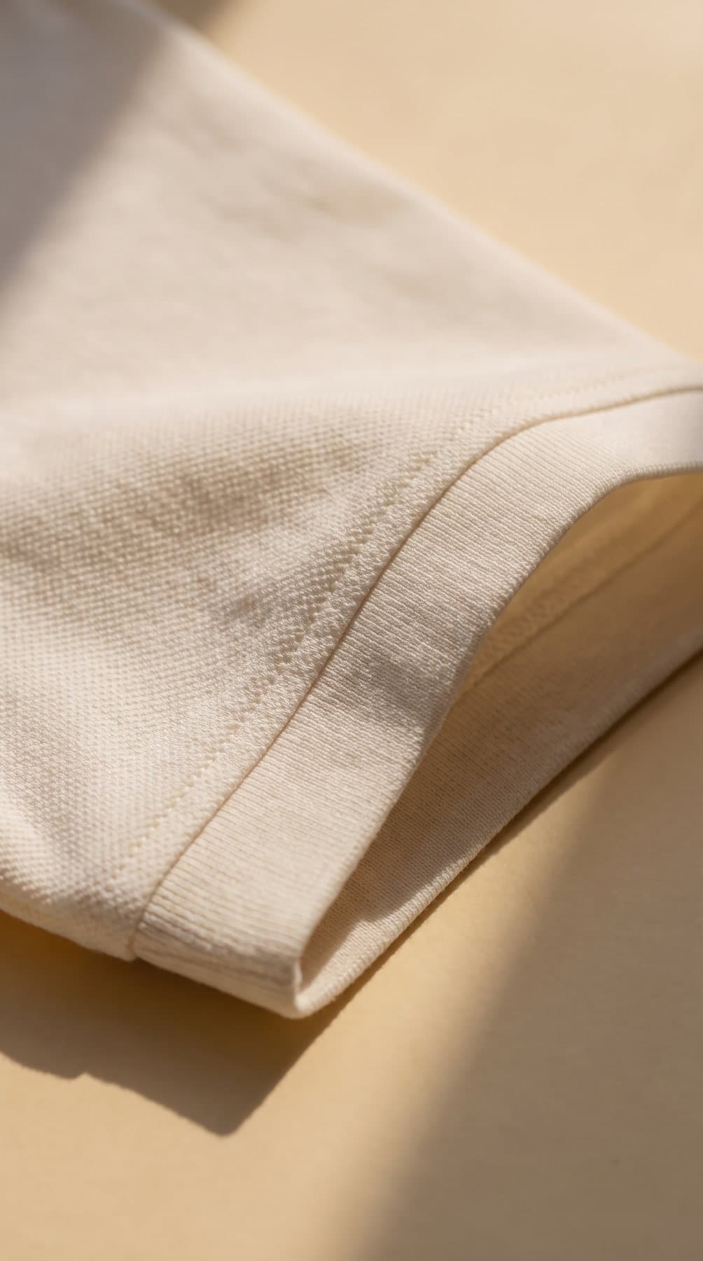 Détail du polo homme