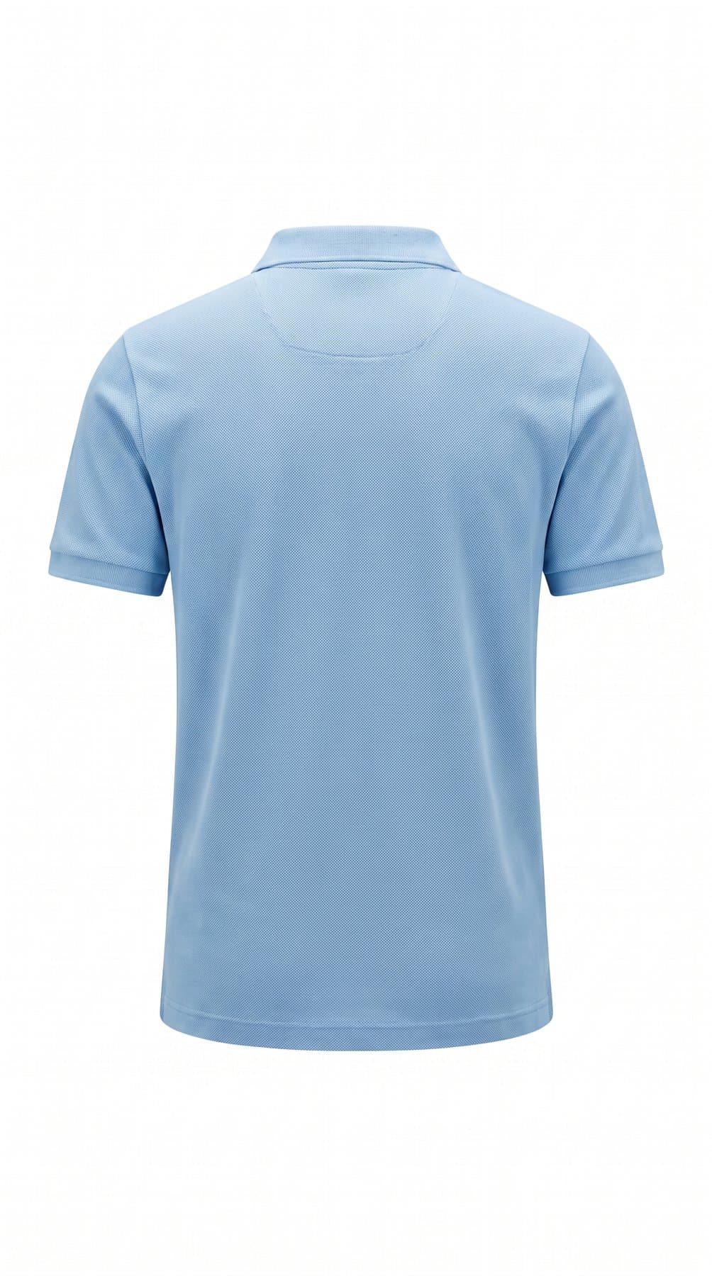 Polo homme, vue de dos