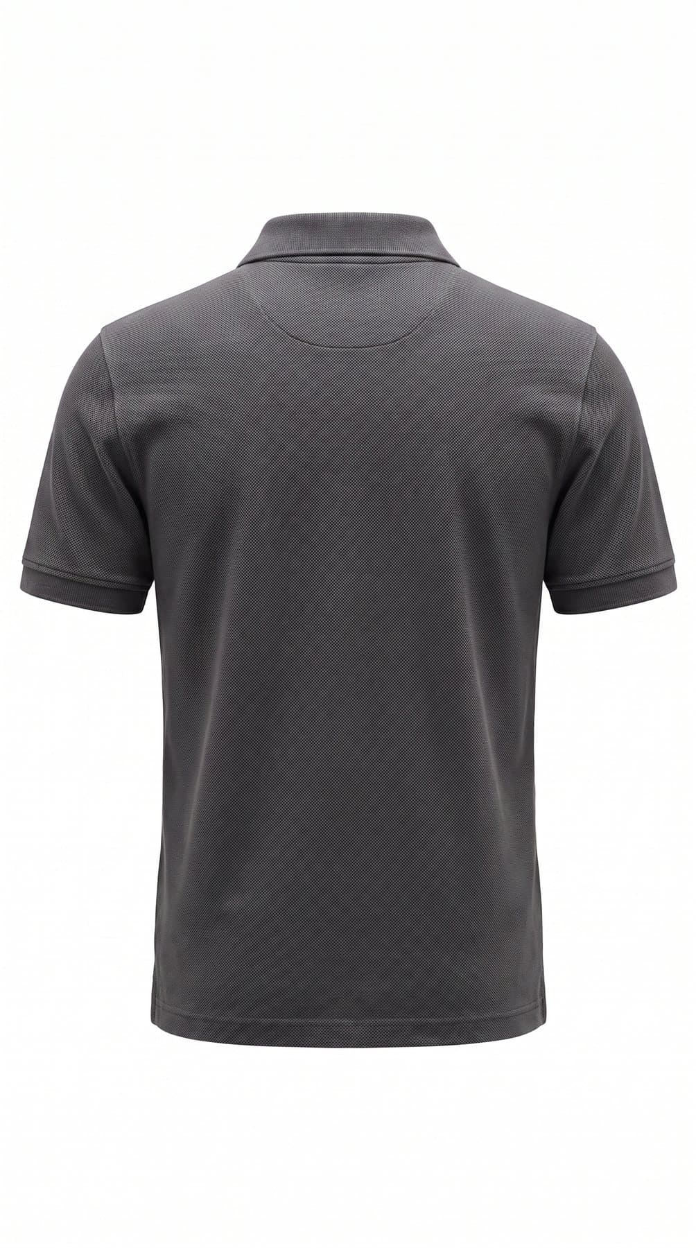 Polo homme, vue de dos