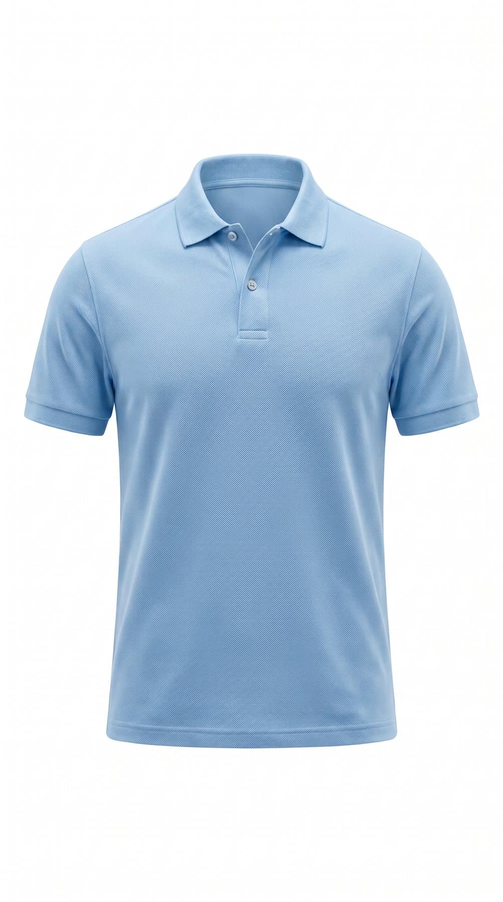 Polo homme, vue de face