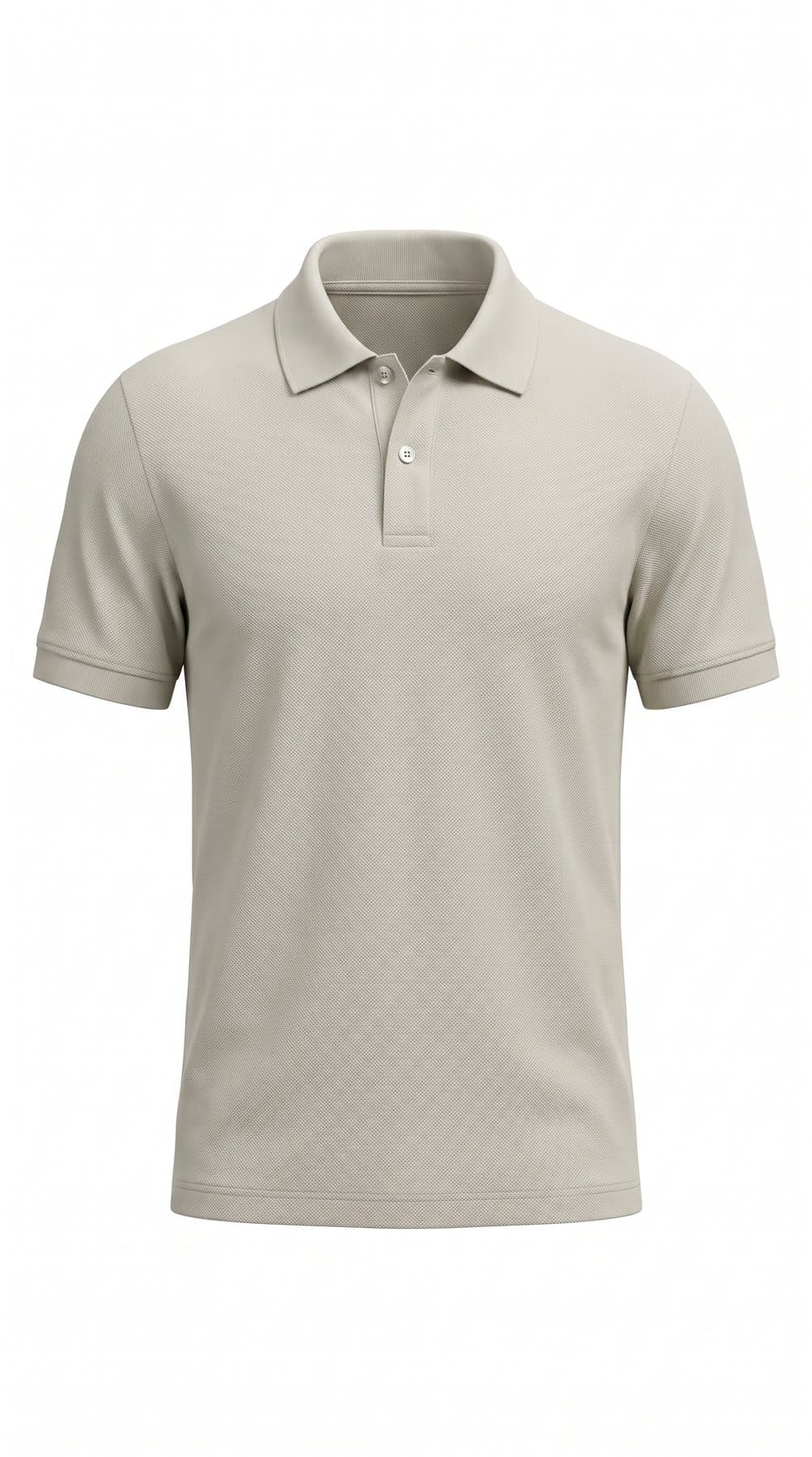 Polo homme, vue de face