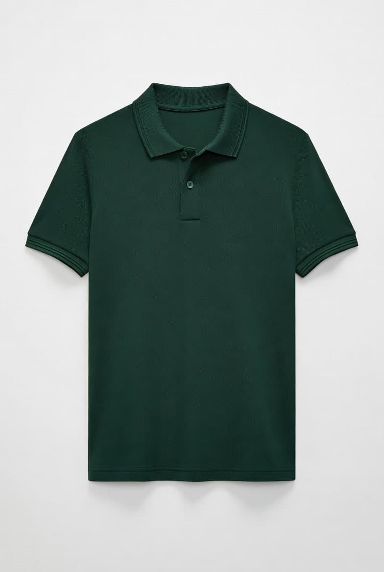 Polo homme, vue de face
