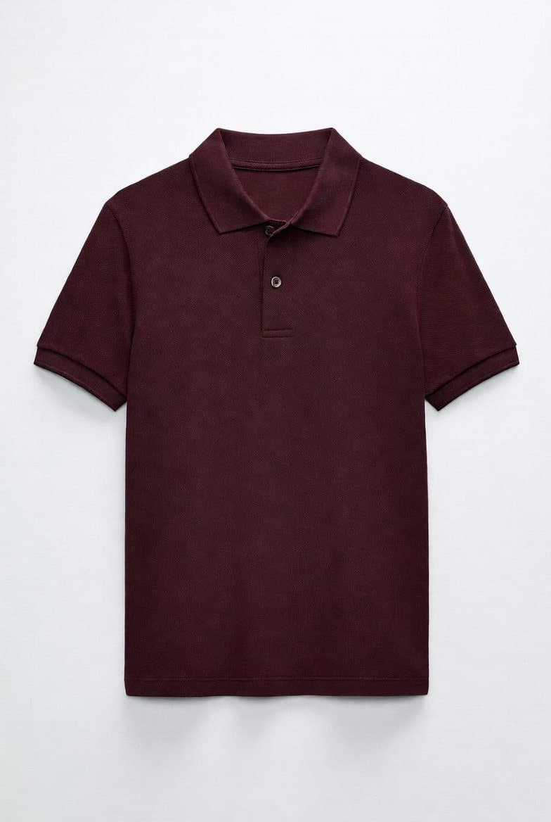 Polo homme, vue de face
