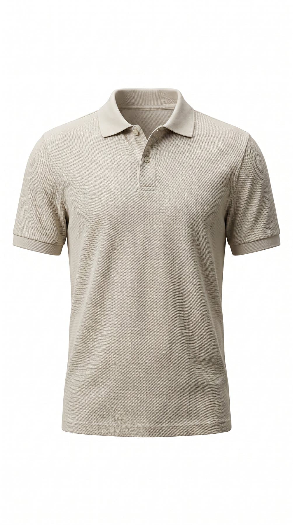 Polo homme, vue de face